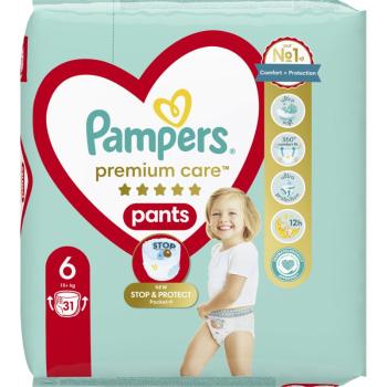 Pampers Premium Care Pants Extra Large Size 6 15+ kg 31 szt.