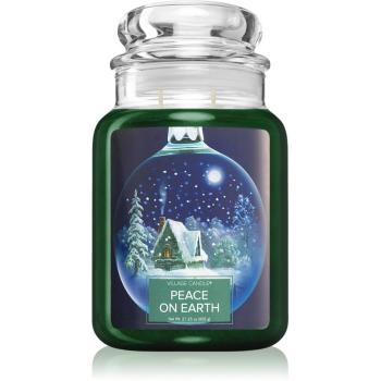 Village Candle Peace on Earth świeczka zapachowa (Glass Lid) 602 g