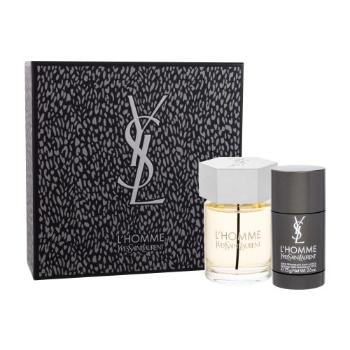 Yves Saint Laurent L´Homme zestaw Edt 100ml + 75ml deostick dla mężczyzn