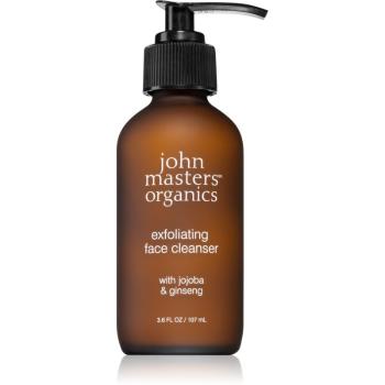 John Masters Organics Jojoba & Ginseng Exfoliating Face Cleanser złuszczający żel oczyszczający 107 ml