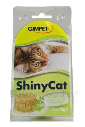 Gimpet SHINYcat TUŃCZYK / kocia trawa - 2x70g