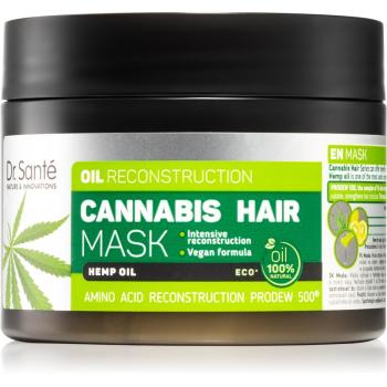 Dr. Santé Cannabis maseczka regenerująca do włosów zniszczonych 300 ml