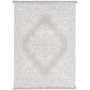 Szary ręcznie tkany bawełniany dywan Westwing Collection Salima, 160 x 230 cm