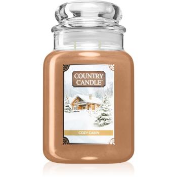 Country Candle Cozy Cabin świeczka zapachowa 680 g