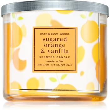 Bath & Body Works Sugared Orange Vanilla świeczka zapachowa 411 g