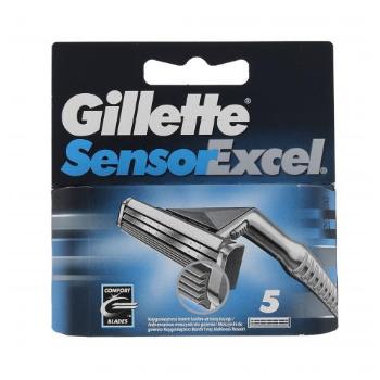 Gillette Sensor Excel 5 szt wkład do maszynki dla mężczyzn Uszkodzone pudełko