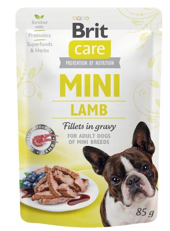 BRIT CARE dog  MINI pouch ADULT  lamb - 85g