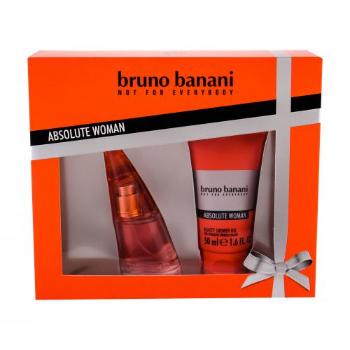 Bruno Banani Absolute Woman zestaw Edt 20 ml + Żel pod prysznic 50 ml dla kobiet Uszkodzone pudełko