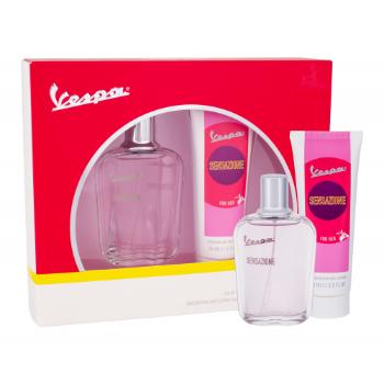 Vespa Vespa Sensazione For Her zestaw Edt 50 ml + Balsam do ciała 75 ml dla kobiet Uszkodzone pudełko