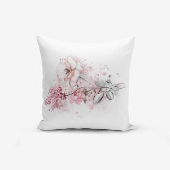 Poszewka na poduszkę z domieszką bawełny Minimalist Cushion Covers Ogea Flower Leaf, 45x45 cm