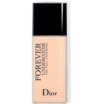 DIOR Dior Forever Undercover podkład mocno kryjący 24 godz. odcień 015 Tender Beige 40 ml