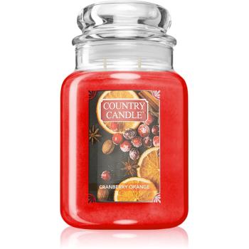 Country Candle Cranberry Orange świeczka zapachowa 680 g