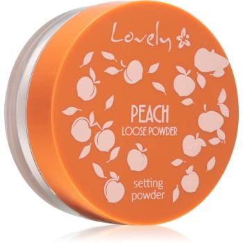 Lovely Peach Setting Powder puder utrwalająco - matujący