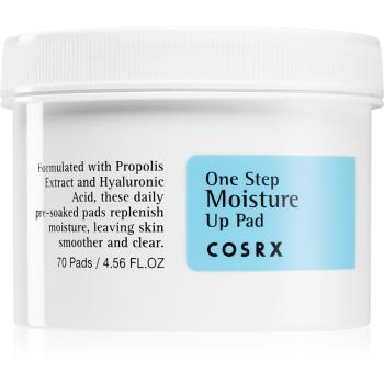 Cosrx One Step Moisture złuszczające chusteczki do twarzy o działaniu nawilżającym 70 szt.