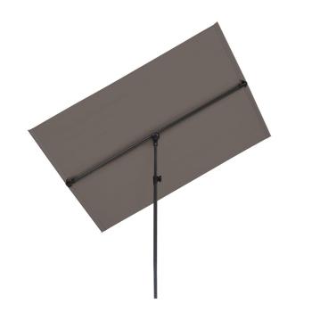 Blumfeldt Flex-Shade L, parasol ogrodowy, 130 x 180 cm, poliester, UV 50, ciemnoszary