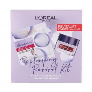L'Oréal Paris Revitalift Filler HA zestaw Krem na dzień 50 ml + Maseczka do twarzy Revitalift Filler HA 35 g dla kobiet