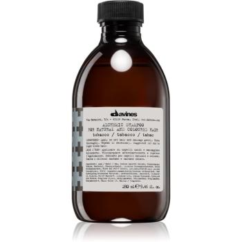Davines Alchemic Shampoo Tobacco szampon nawilżający dla podkreślenia koloru włosów 280 ml