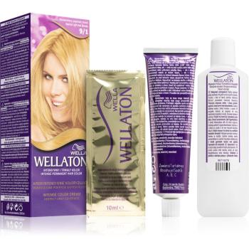 Wella Wellaton Permanent Colour Crème farba do włosów odcień 9/1 Special Light Ash Blonde
