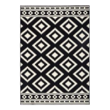 Czarno-biały dywan Hanse Home Gloria Ethno, 80x150 cm