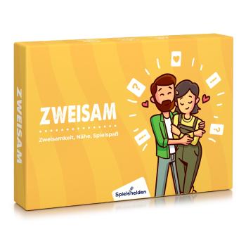 Spielehelden Zweisam/Razem, gra karciana dla par, wspólne spędzanie czasu, z pytaniami i zadaniami, język niemiecki