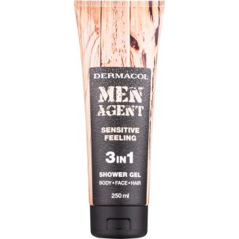 Dermacol Men Agent Sensitive Feeling żel pod prysznic 3 w 1 250 ml