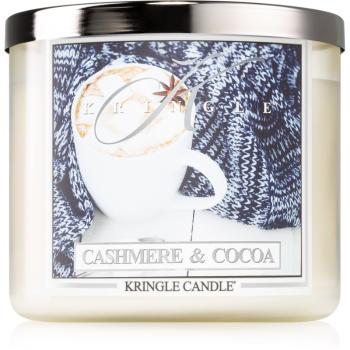 Kringle Candle Cashmere & Cocoa świeczka zapachowa 411 g