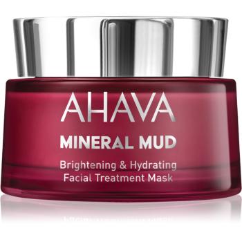 AHAVA Mineral Mud rozjaśniająca maseczka do twarzy o działaniu nawilżającym 50 ml