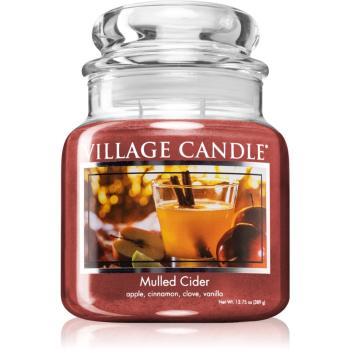 Village Candle Mulled Cider świeczka zapachowa (Glass Lid) 389 g