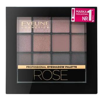 Eveline Eyeshadow Palette 02 Rose paleta cieni do powiek 12 g