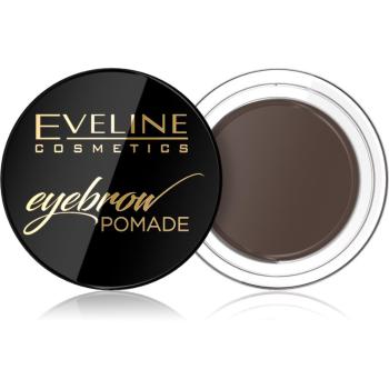 Eveline Cosmetics Eyebrow Pomade pomada do brwi z aplikatorem odcień Dark Brown 12 ml