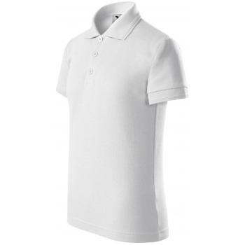 Koszulka polo dla dzieci, biały, 110cm / 4lata