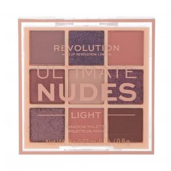 Makeup Revolution London Ultimate Nudes 8,1 g cienie do powiek dla kobiet Light