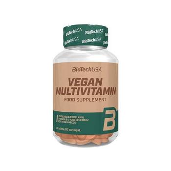 BioTech USA Vegan Multivitamin - 60tabs. - Multiwitamina dla wegan