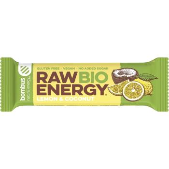 Bombus Raw Energy BIO batonik owocowy w jakości BIO smak Lemon & Coconut 50 g