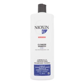 Nioxin System 6 Color Safe Cleanser Shampoo 1000 ml szampon do włosów dla kobiet