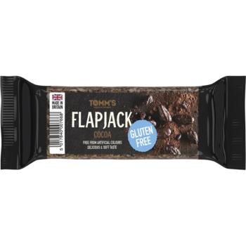 Bombus Tomm's Flapjack Gluten Free baton owsiany Bezglutenowy smak Cocoa 100 g