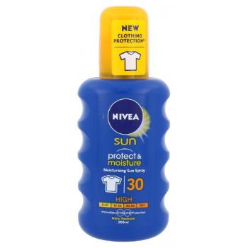 Nivea Sun Protect & Moisture SPF30 200 ml preparat do opalania ciała unisex uszkodzony flakon