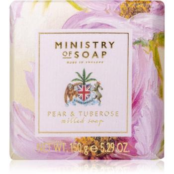 The Somerset Toiletry Co. Ministry of Soap Oil Painting Spring mydło w kostce do ciała Pear & Tuberose 150 g