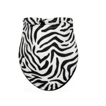 Materiałowy śliniak-bandana T-TOMI Zebra Skin