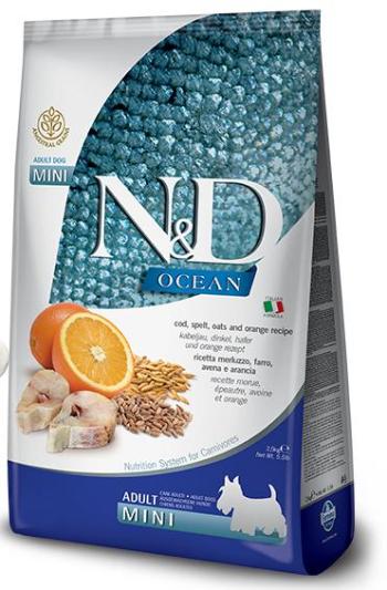 N&amp;D dog LG OCEAN ADULT MINI CODFISH/ORANGE - 800g