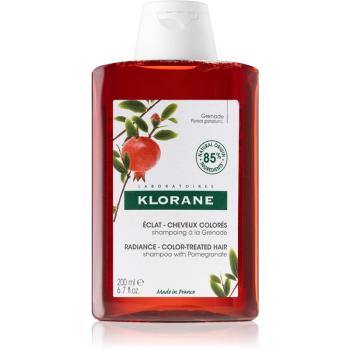 Klorane Pomegranate szampon rozjaśniający i tonizujący do włosów farbowanych 200 ml