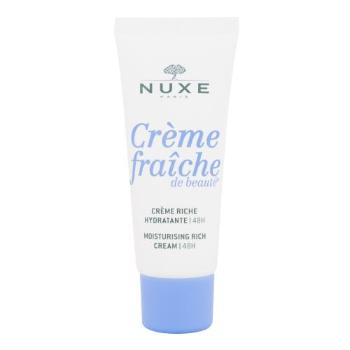 NUXE Creme Fraiche de Beauté Moisturising Rich Cream 30 ml krem do twarzy na dzień dla kobiet Uszkodzone pudełko