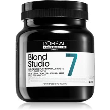 L’Oréal Professionnel Blond Studio Platinium Plus rozjaśniacz w krem do włosów naturalnych i farbowanych 500 g