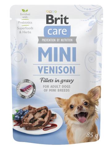 BRIT CARE dog  MINI pouch ADULT  venison - 85g