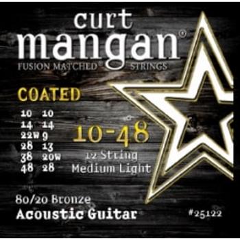 Curt Mangan 10-48 12-string 80/20 Bronze 29001 Struny Do Gitary Akustycznej