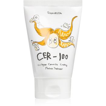 Elizavecca Cer-100 Collagen Ceramide Coating Protein Treatment maseczka kolagenowa do nabłyszczania i zmiękczania włosów 100 ml