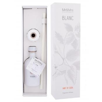 Mr&Mrs Fragrance Blanc Mint Of Cuba 250 ml odświeżacz w sprayu i dyfuzorze unisex Uszkodzone pudełko