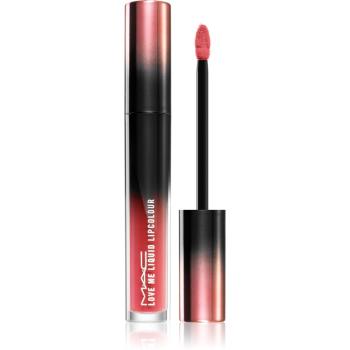 MAC Cosmetics Love Me Liquid Lipcolour kremowa szminka o satynowym wykończeniu odcień Still Winning 3,1 ml