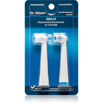 Dr. Mayer RBH10K końcówki wymienne do szczoteczki do zębów white for GTS1050 2 szt.