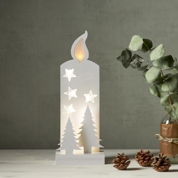 Biała świąteczna dekoracja świetlna Grandy – Star Trading